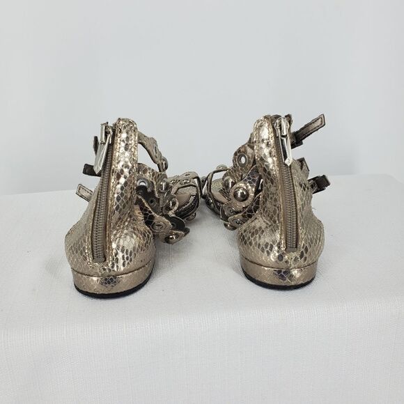 Sam Edelman Desi Gladiator Sandal with Zip-up Back Size 7.5 - Picture 8 of 12